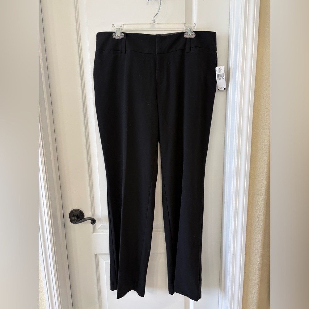 AB Studio Milan Black Dress Pants Size 14 NWT